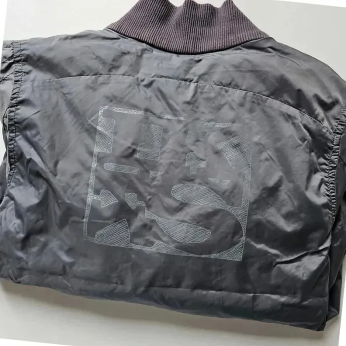 Veste grise coupe vent IKKS 8 ans - photo numéro 6