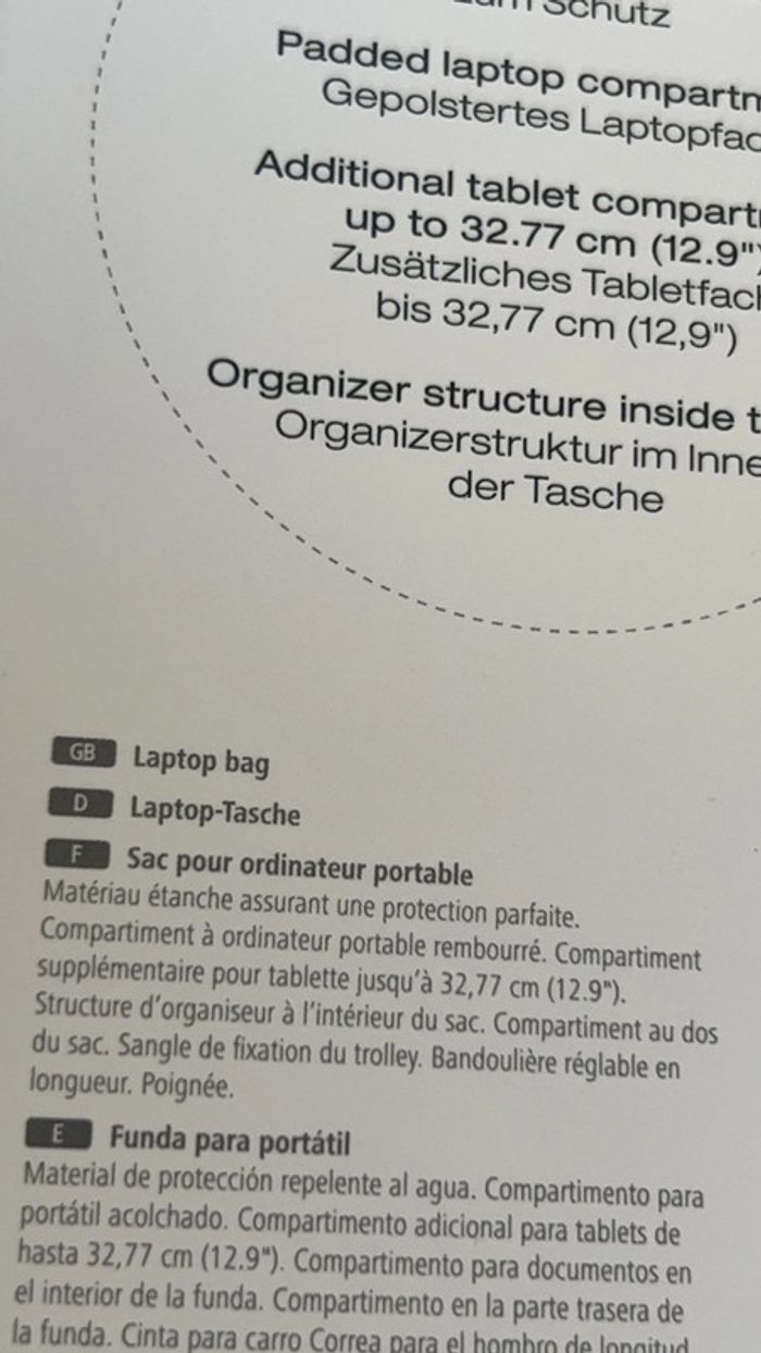 Sacoche pour ordinateur et porte document portable Hama 15,6" - photo numéro 5