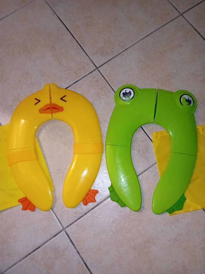 Lot de 2 réducteurs de toilettes