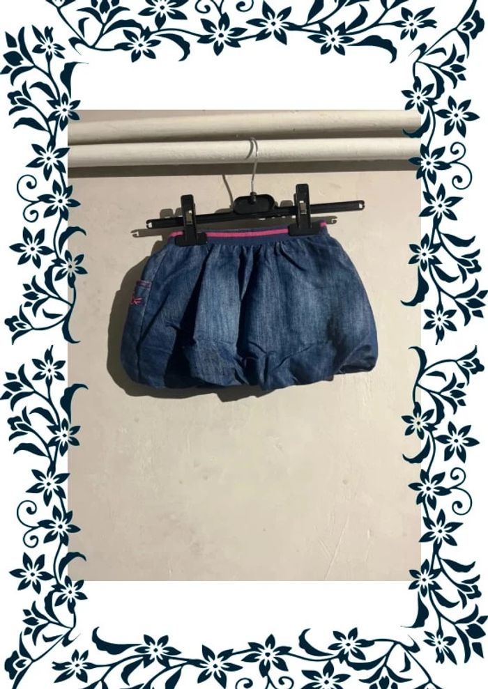 Jupe boule jeans 18 mois - photo numéro 3