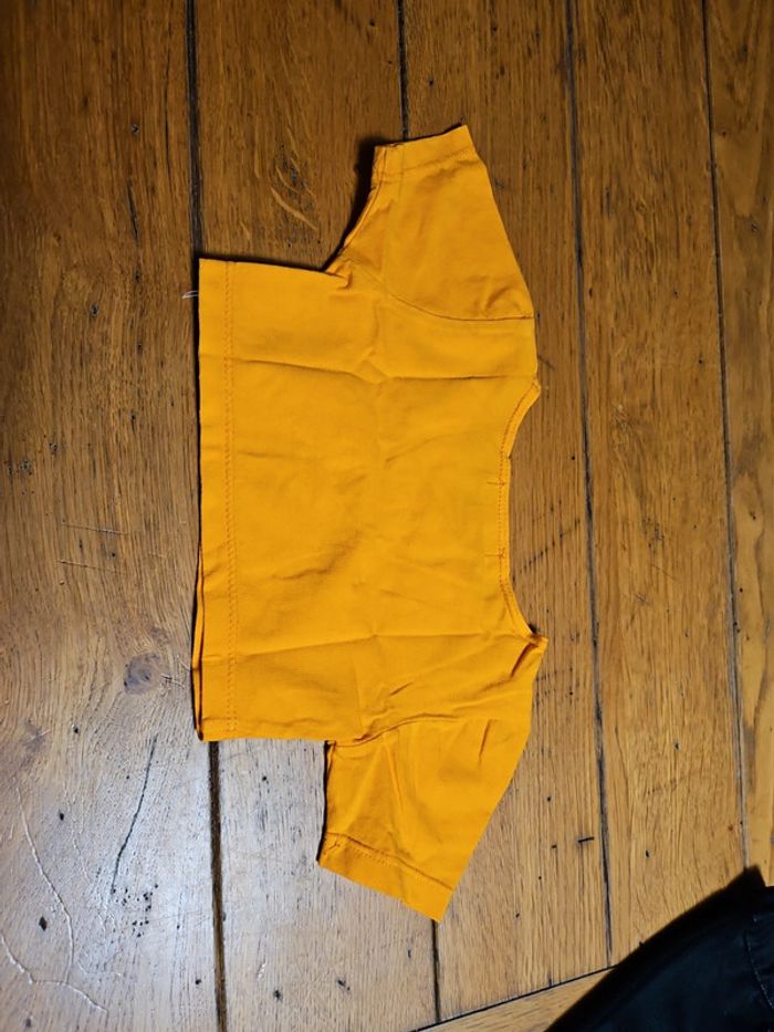 T-shirt crop fille 4 ans - photo numéro 3