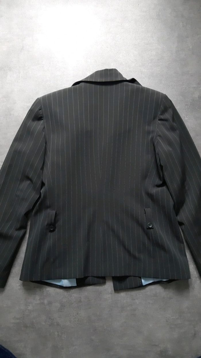 Costume femme chic veste + pantalon et ceinture - photo numéro 4