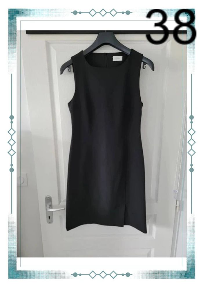 Robe droite courte / noir / kiabi / 38