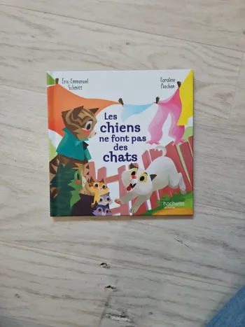 Livre "les chiens ne font pas des chats" mcdo