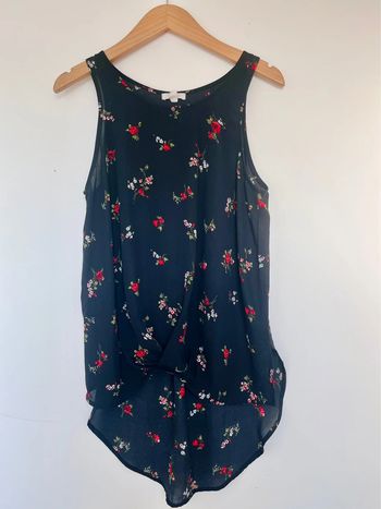 débardeurs imprimé floral