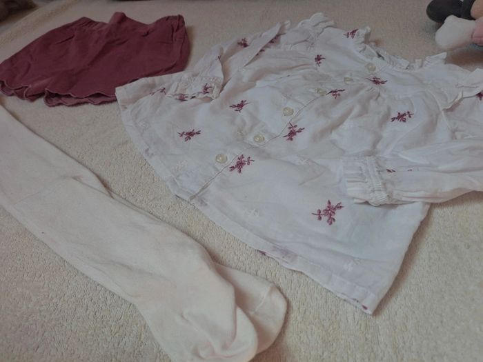 Ensemble collant , short , blouse - photo numéro 6