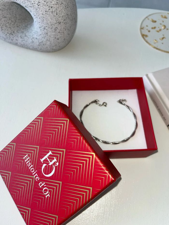 Bracelet argent torsadée - photo numéro 2