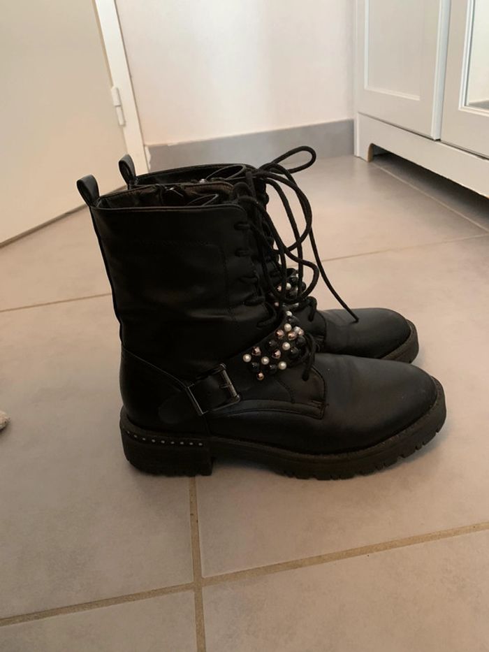 Bottines à perles - photo numéro 5