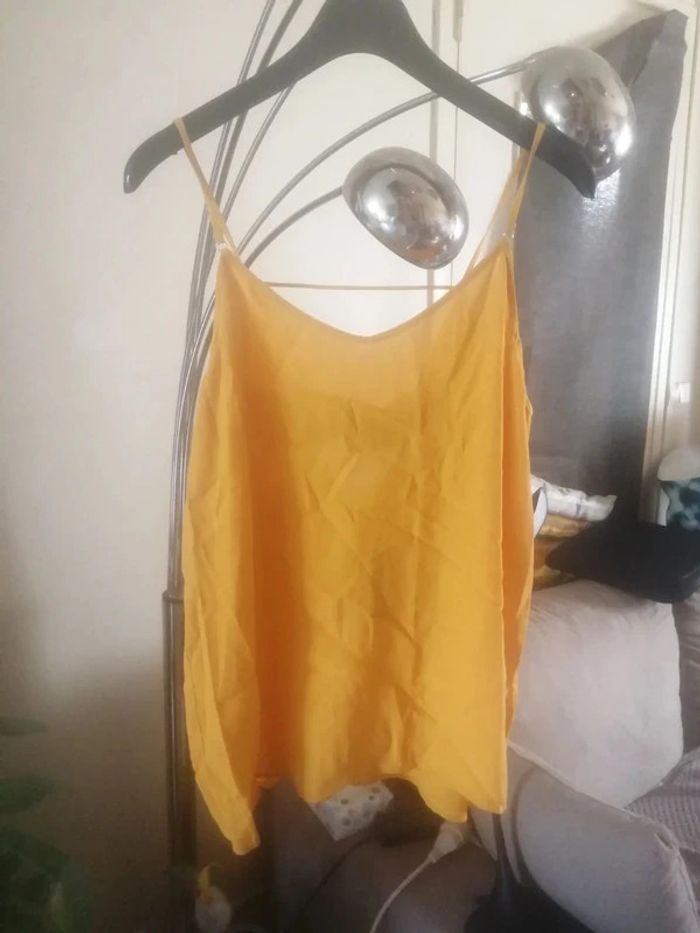 🌸Top à bretelles avec empiècements métal au dos Taille 42 "Cop Copine" Neuf 🌸