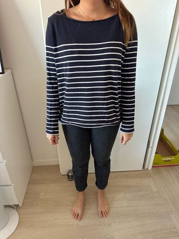 PULL HM Femme Marin. 