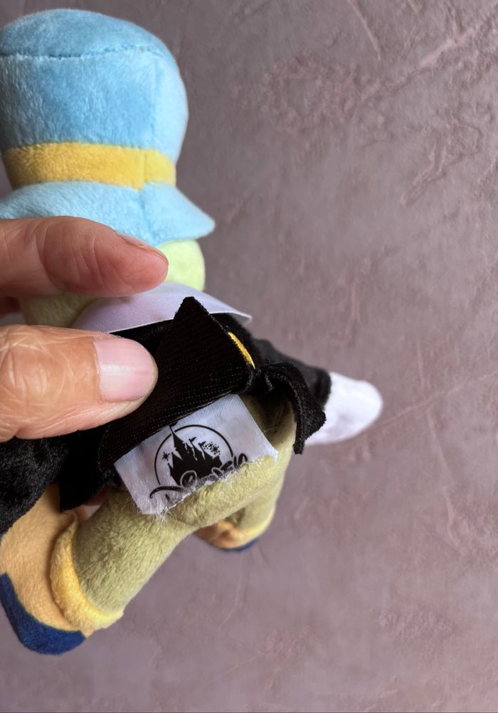 Peluche épaule / shoulder Jiminy Cricket/ Pinocchio - photo numéro 4