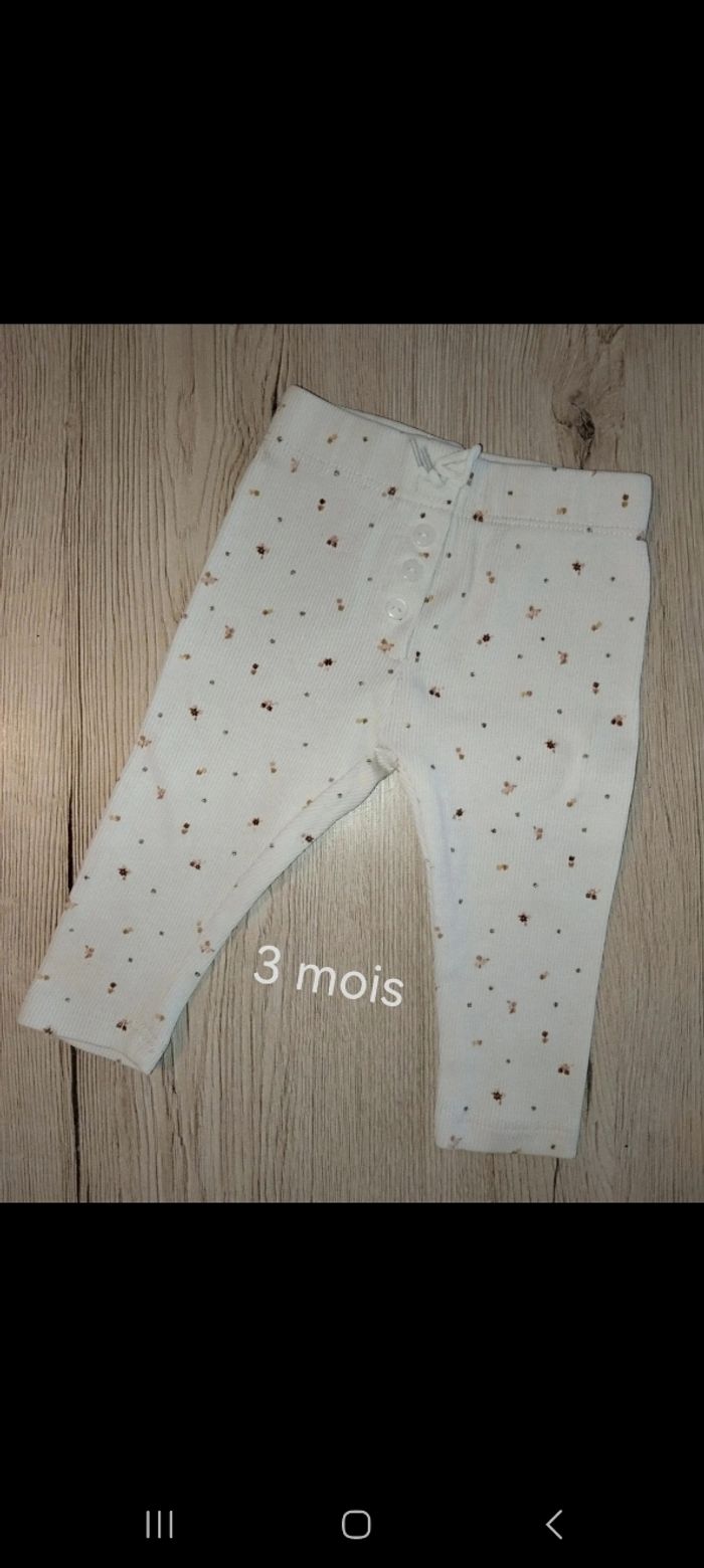 Legging côtelé