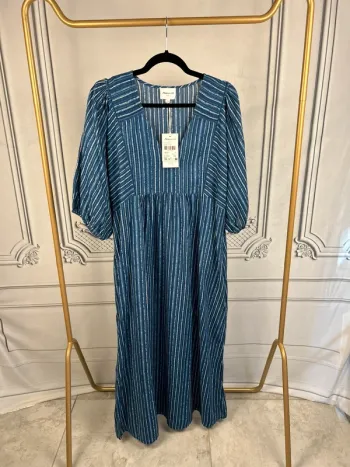 Robe longue Bleu Maison 123 T.44 Neuve