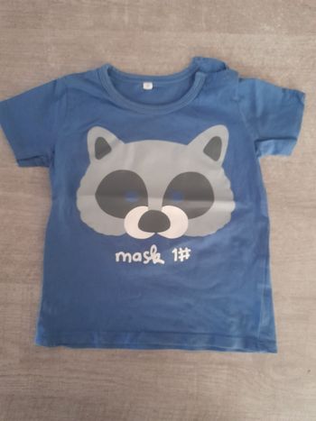 T-shirt manches courtes garçon 18 mois