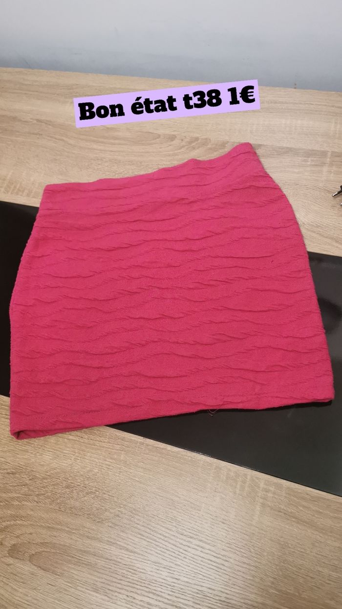 Jupe rose jennyfer t38