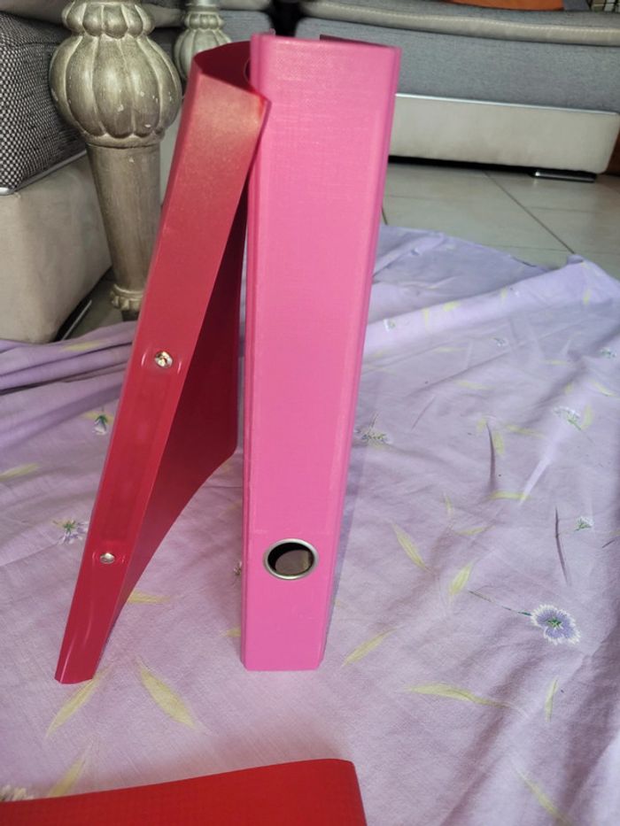 Lot fourniture scolaire fuchsia - photo numéro 4