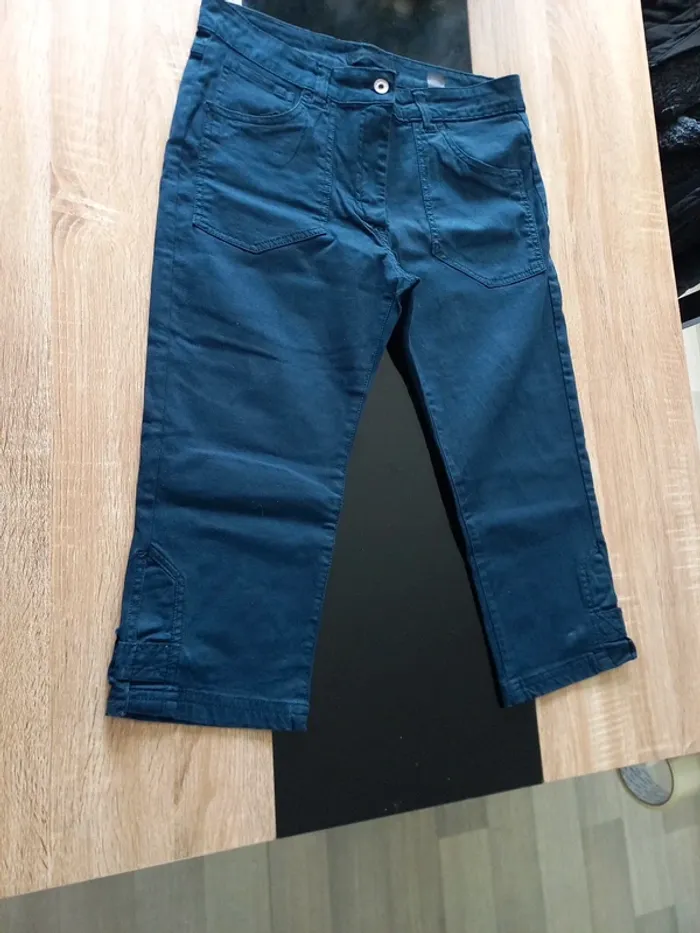 Panta-court bleu T44 - photo numéro 3