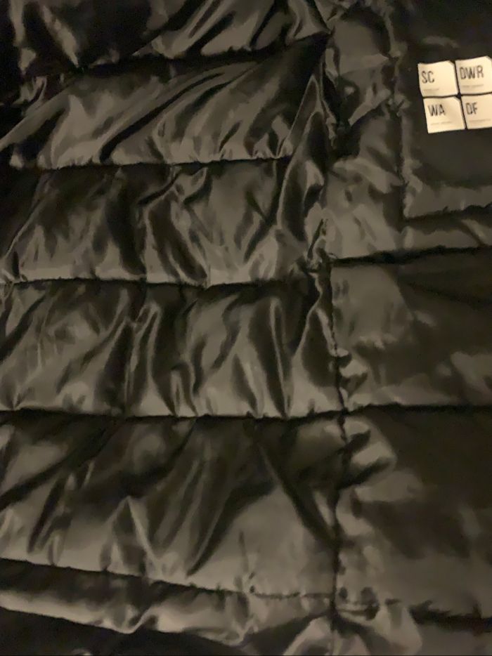 Manteau mis long avec capuche intérieur doudoune marque jack et Jones Taille M - photo numéro 2