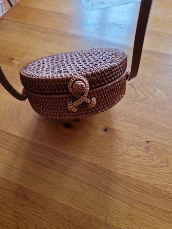 Sac à mains en osier 🤎