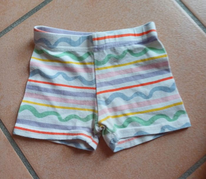 Short multicolore