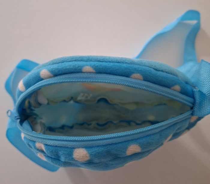 Sac à bandoulière  en velours imprimé licorne pour petite fille - photo numéro 4