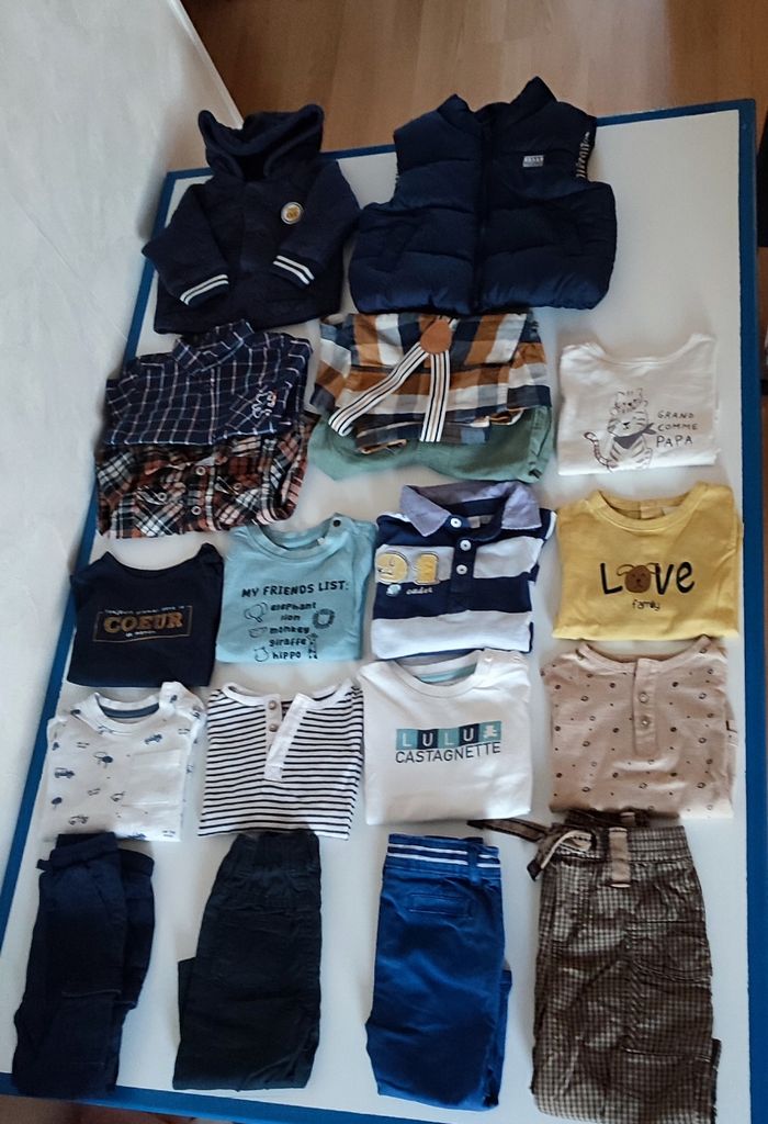 Lot de vêtements bébé garçon 6 mois