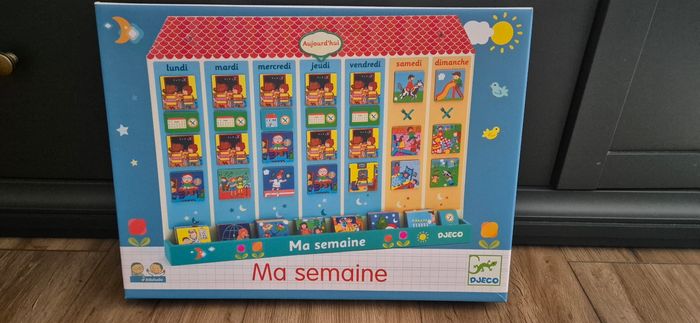 Tableau magnétique Ma semaine DJECO