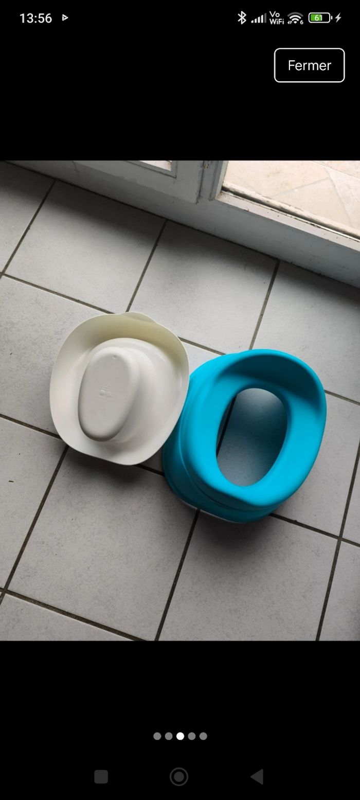 Pot toilette bébé - photo numéro 3