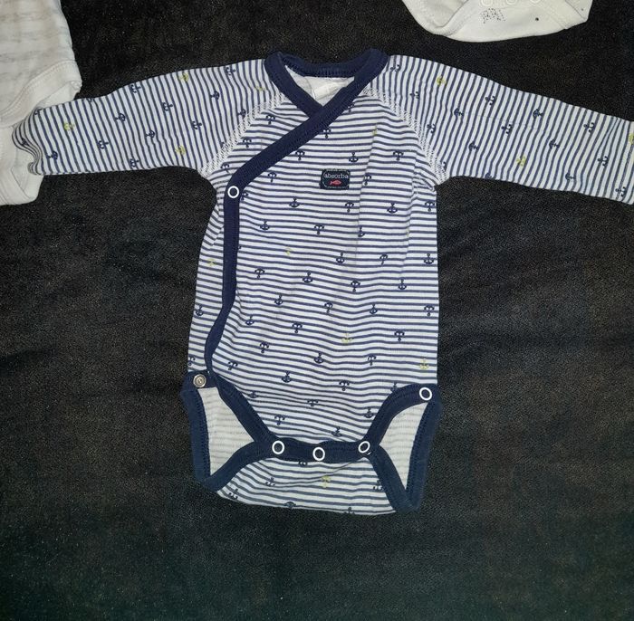 Lot 5 bodys manches longues - Naissance - photo numéro 4
