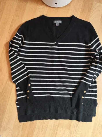 Pull rayé