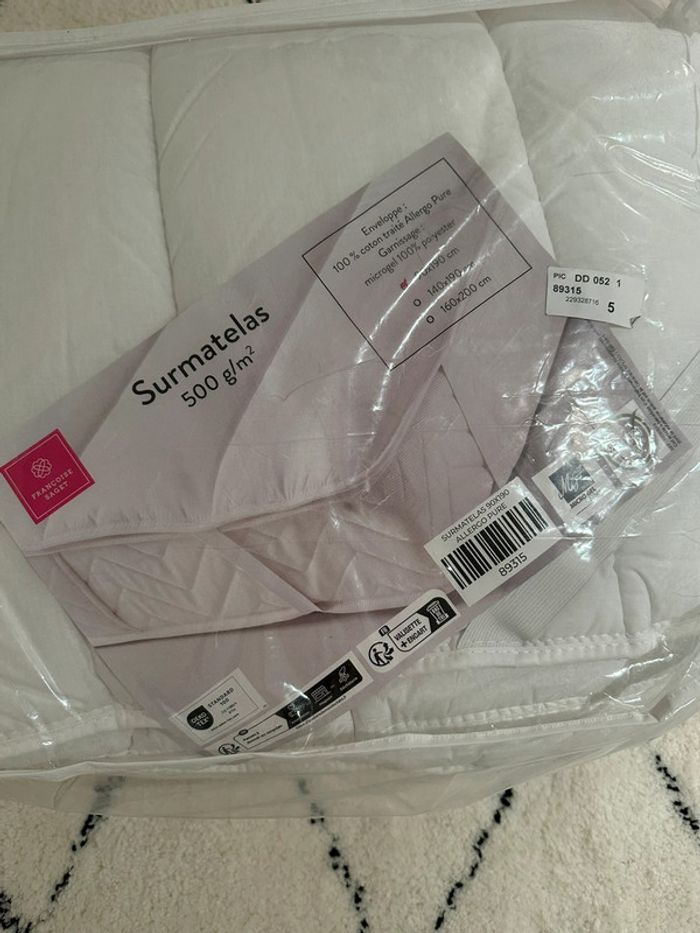 Sur matelas Françoise saget 90x190 cm - photo numéro 3