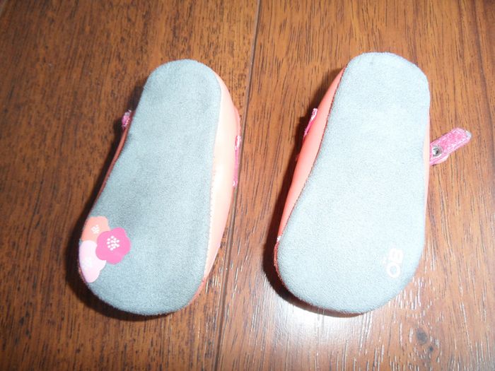 Ballerines bébé fille Obaibi, 3-6 mois - photo numéro 3
