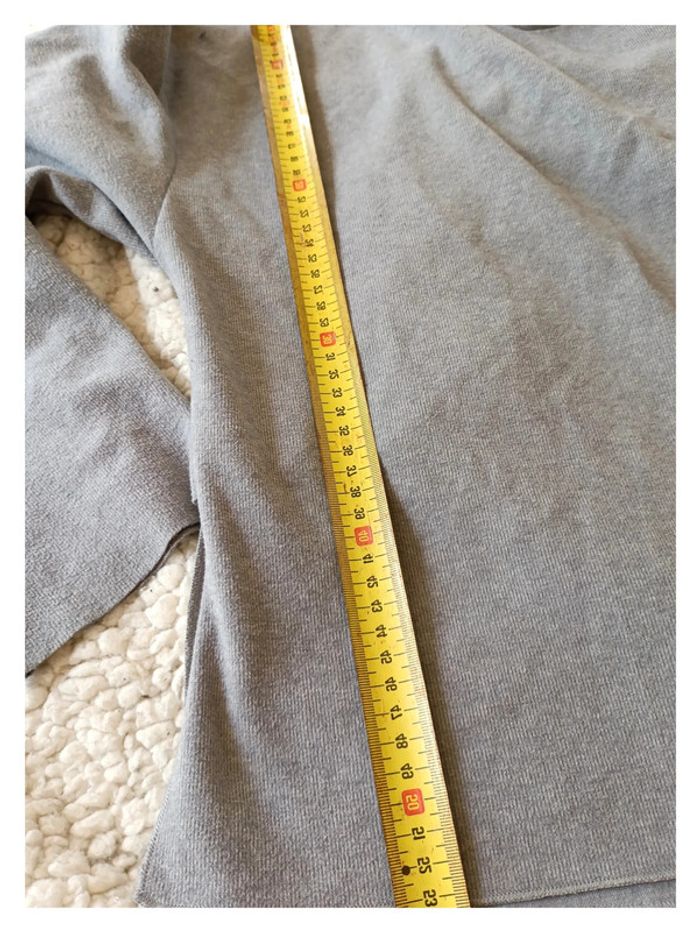 Pull col roulé gris ZARA – basique doux et chaud -- - photo numéro 5