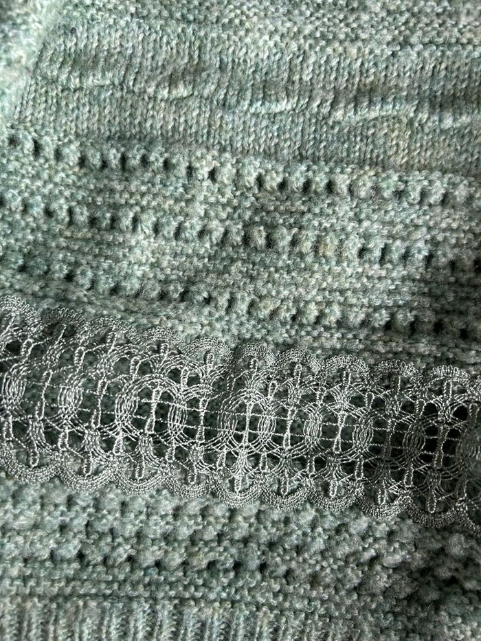 Gilet vert pastel - photo numéro 2