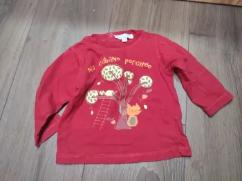 T-shirt manches longues petit Kimbaloo 9 mois