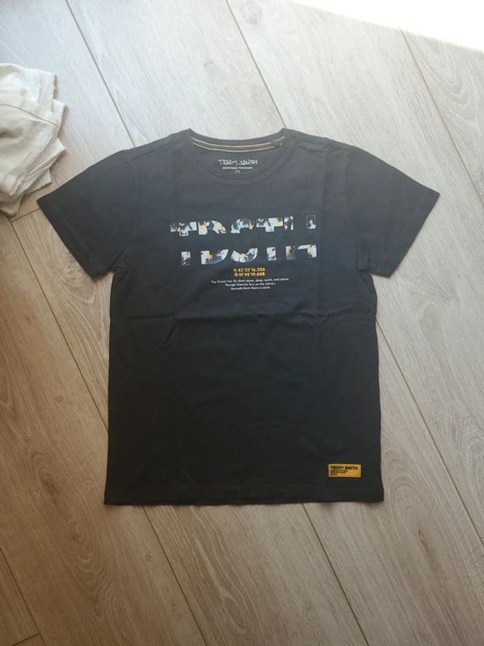 T shirt manches courtes teddy smith - photo numéro 2