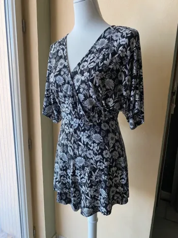 Combi short fleuri Stradivarius S