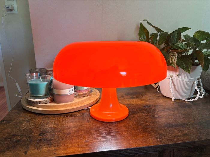 Lampe mushroom style rétro années 70