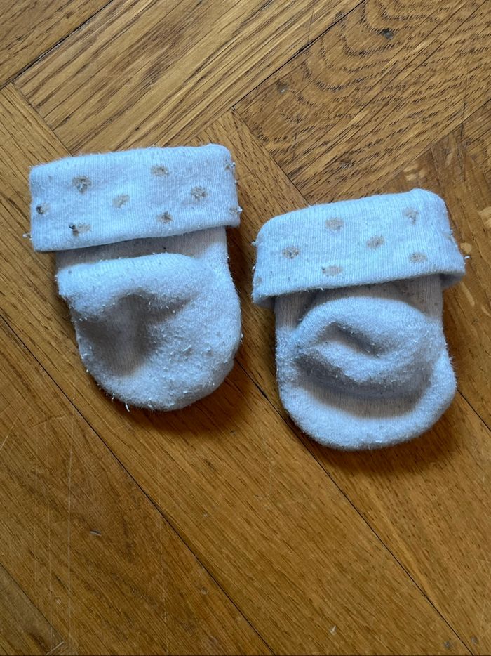 Chaussettes bébé souris - photo numéro 2