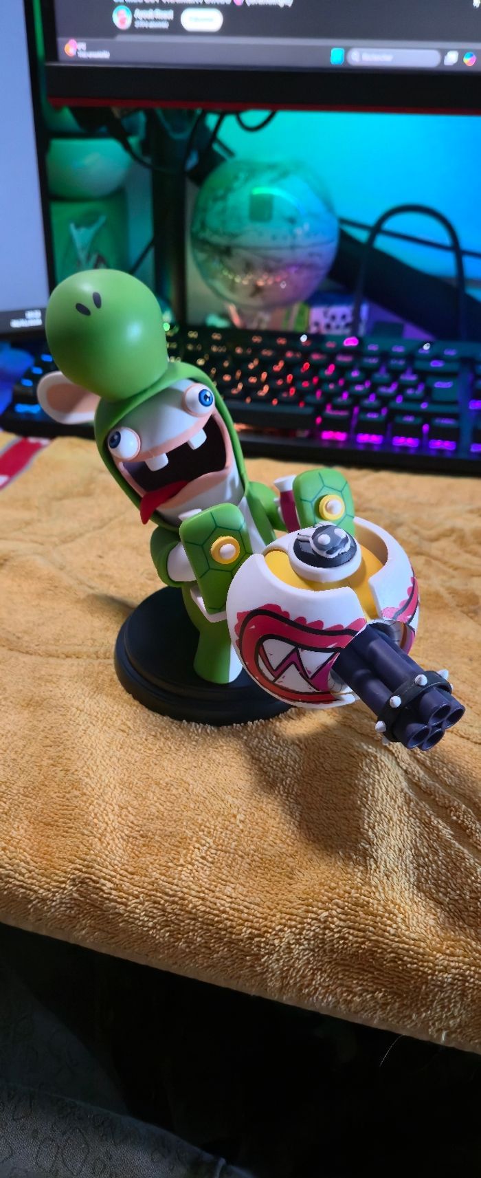 Figurine Yoshi Lapin du Jeu Vidéo : Mario + Lapins Crétins Kingdom Battle - photo numéro 3