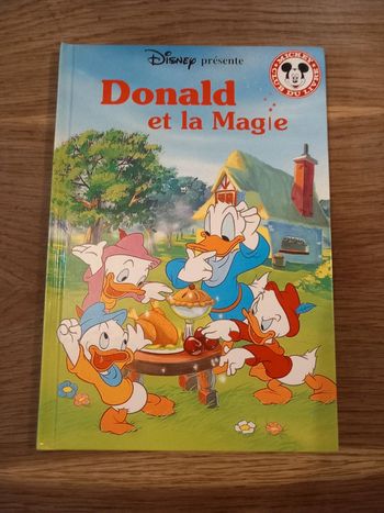 Livre Donald et la magie