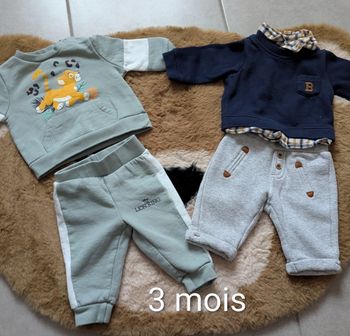 Lot ensemble garçon 3 mois