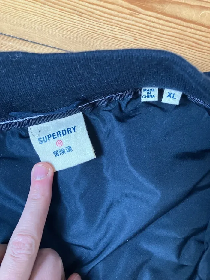 Blouson style Teddy Superdry XL - photo numéro 3