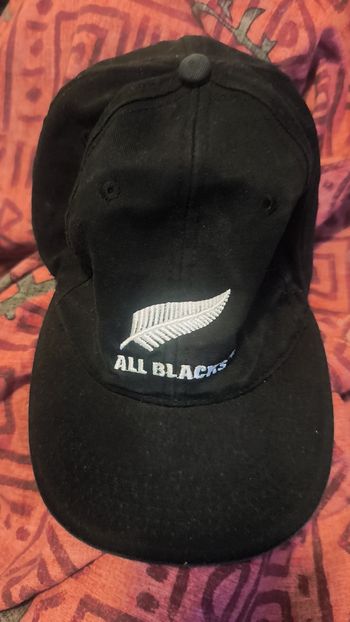 Casquette homme all blacks 