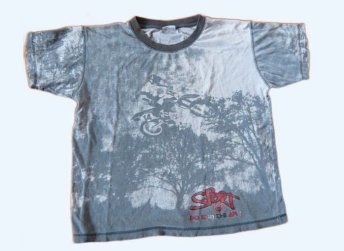 🌟 Superbe tee shirt 152 = 12 ans moto cross sympa