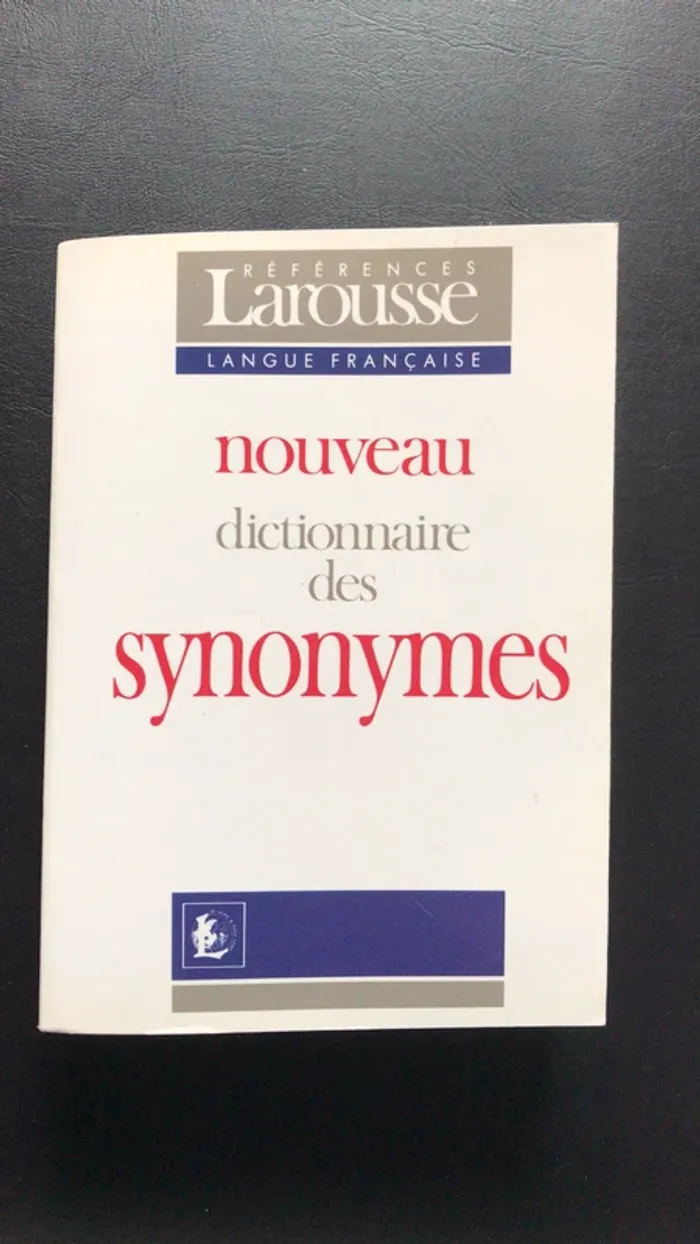 Dictionnaire synonymes