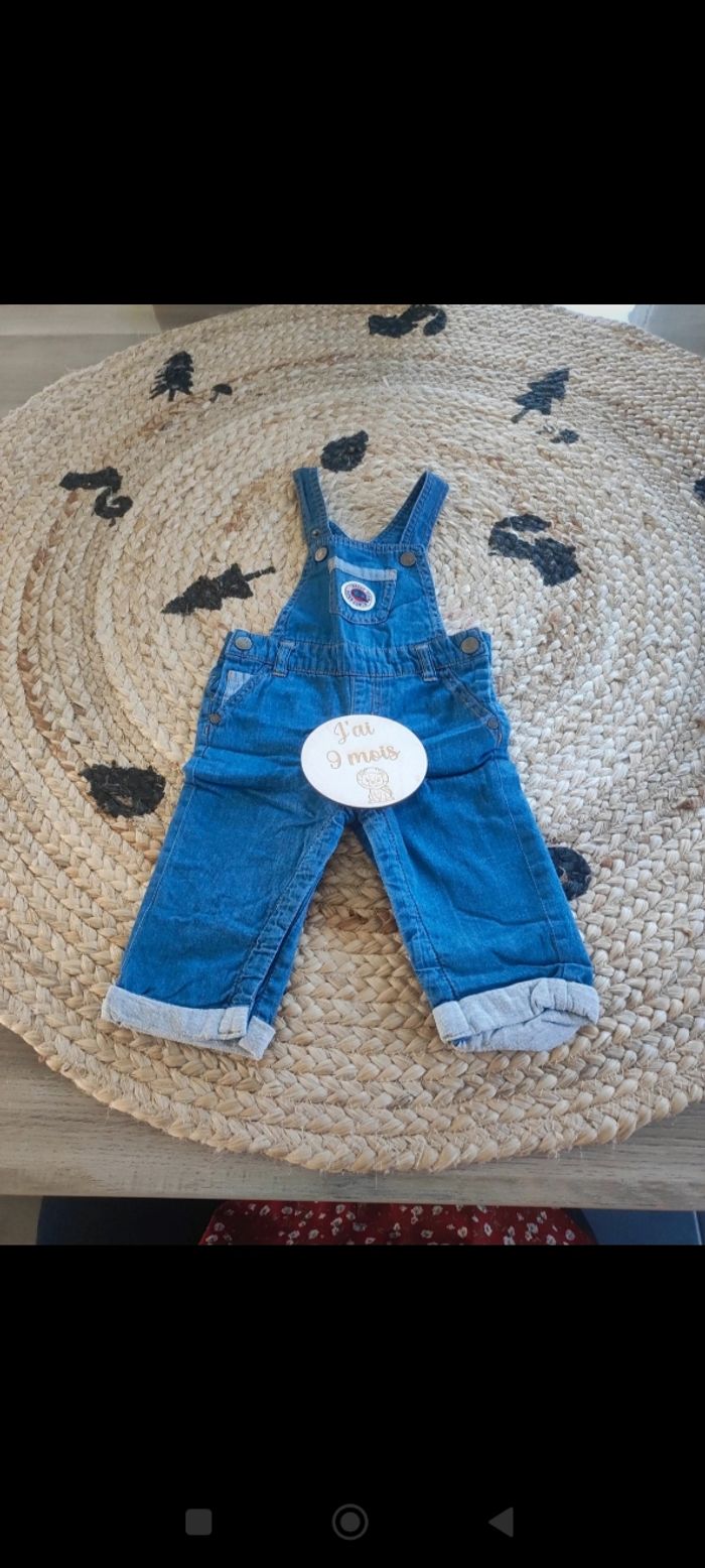 Salopette garçon 9 mois