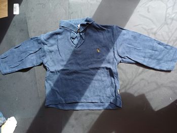 Polo bleu