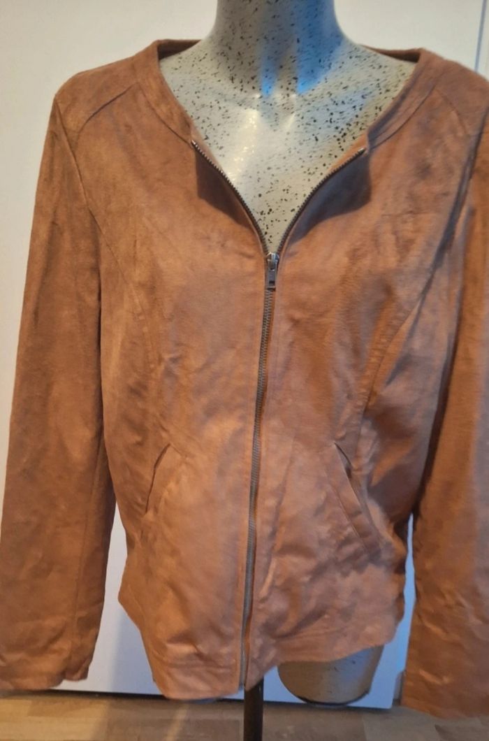 Veste effet daim - photo numéro 2