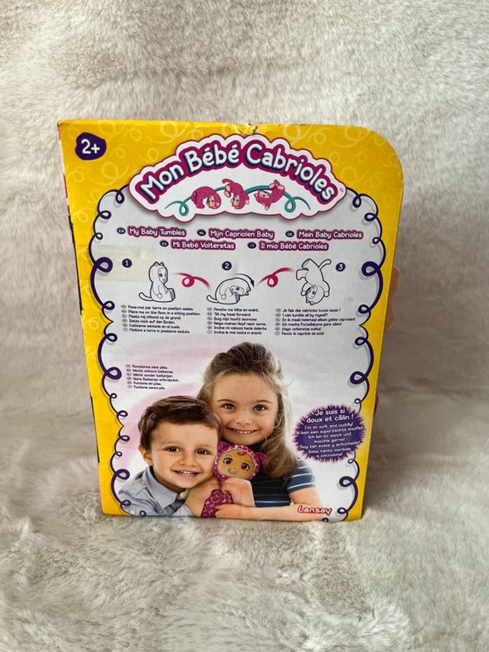 Poupée Mon bébé Cabrioles Lansay 22 cm - photo numéro 4